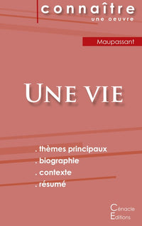 Fiche de lecture Une vie de Maupassant (Analyse littéraire de référence et résumé complet)
