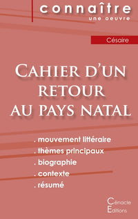 Fiche de lecture Cahier d'un retour au pays natal de Césaire