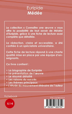 Fiche de lecture Médée de Euripide (Analyse littéraire de référence et résumé complet)