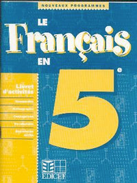 Le français en 5e