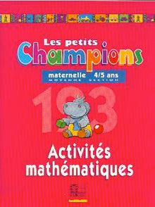 Les petits champions/Activités mathématiques - Moyenne section