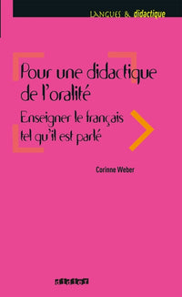 Pour une didactique de l'oralité - Livre