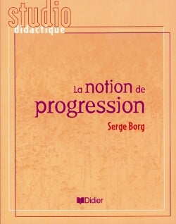 La notion de progression - Livre