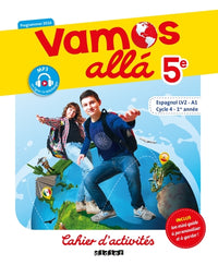 Vamos allá 5e - Cycle 4, 1ere année - Espagnol LV2 (A1) - Cahier d'activités