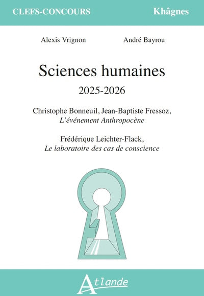 Sciences humaines 2025-2026