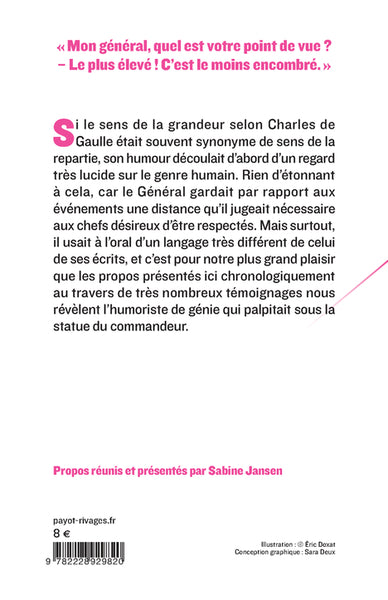 Les sautes d'humour du général de Gaulle