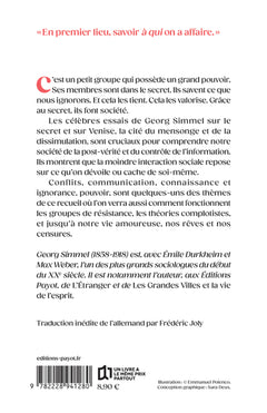 Secrets et mensonges