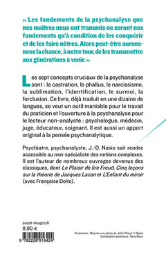 Enseignement de 7 concepts cruciaux de la psychanalyse