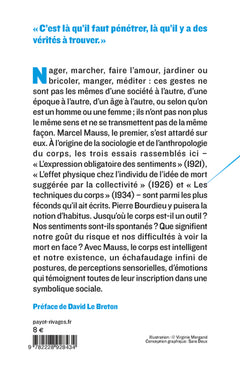 Les techniques du corps