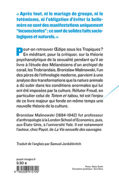 La sexualité et sa répression dans les sociétés primitives