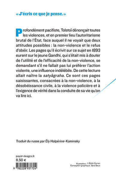 Inutilité de la violence