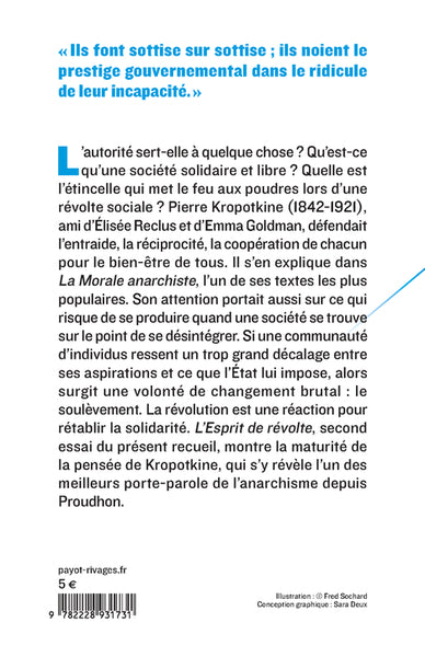 La morale anarchiste