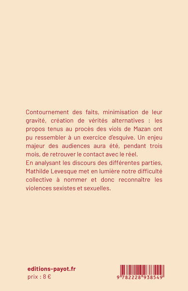 Procès Mazan : Une résistance à dire le viol