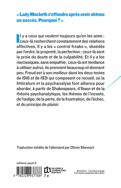 Trois types de caractère