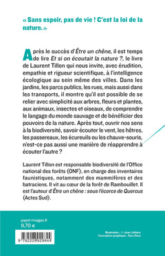 Et si on écoutait la nature ?