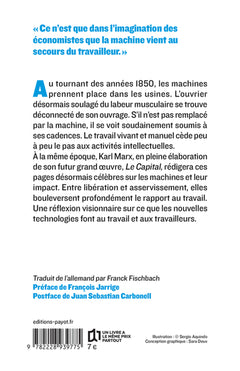 Sur les machines