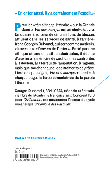 Vie des martyrs et autres récits des temps de guerre