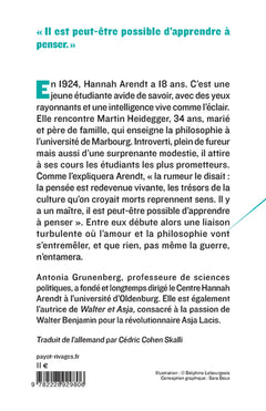 Hannah Arendt et Martin Heidegger