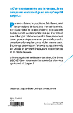 analyse transactionnelle et psychothérapie