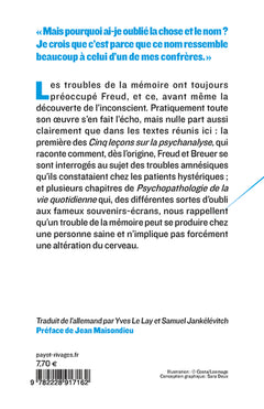 Mémoire, souvenirs, oublis