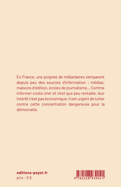 Sauver l'information de l'emprise des milliardaires