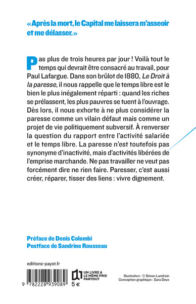 Le droit à la paresse