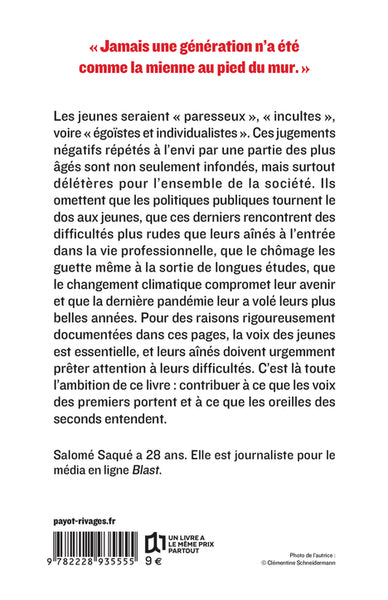 Sois jeune et tais-toi