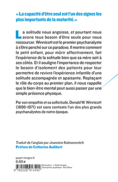 La capacité d'être seul