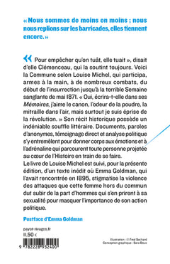 La Commune: Suivi d'un essai d'Emma Goldman