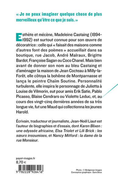 Madeleine Castaing: Mécène à Montparnasse Décoratrice à Saint-Germain-des-Prés