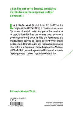 grandeur des îles