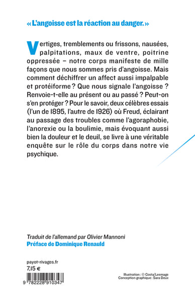 Inhibition, symptôme et angoisse