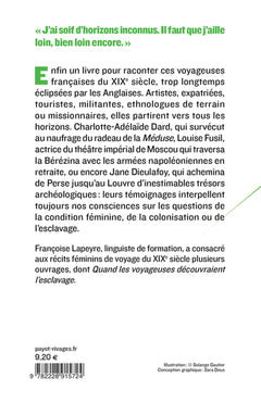 Le Roman des voyageuses françaises (1800 - 1900)