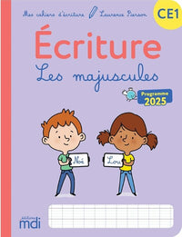 Mes cahiers d'ecriture - CE1 - Les majuscules cursives - Edition 2026