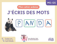 La classe de Moscaia - Mon cahier ardoise - J'écris des mots