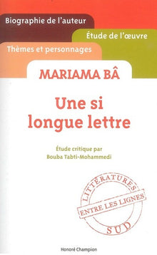 Une si longue lettre