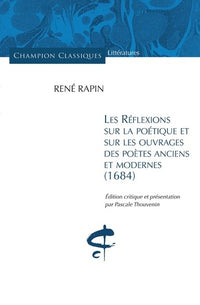 Réflexions sur la poétique et sur les ouvrages des