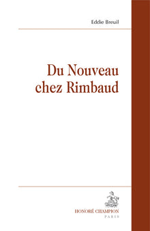 Du nouveau chez Rimbaud