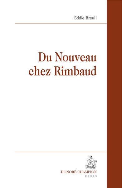Du nouveau chez Rimbaud