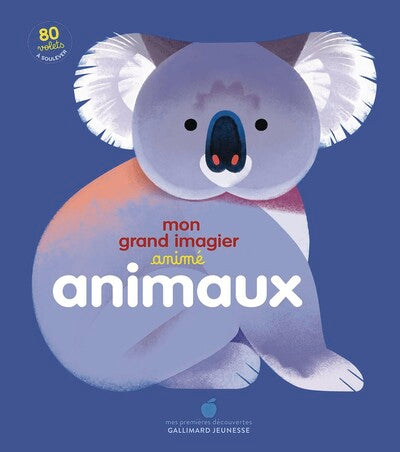 Mon grand imagier animé - Animaux