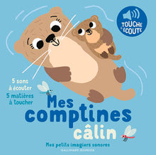 Mes comptines câlin: 5 sons à écouter, 5 matières à toucher