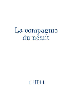 La Compagnie du néant