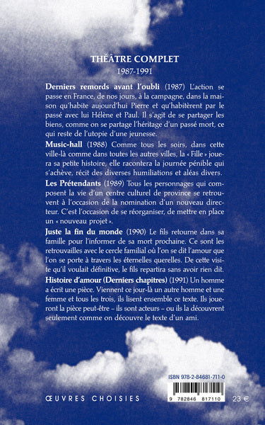 Théâtre complet 3