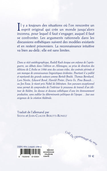 L'Arche et la galère – Un éditeur sur le pont