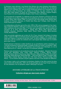 Histoire de la littérature négro-africaine