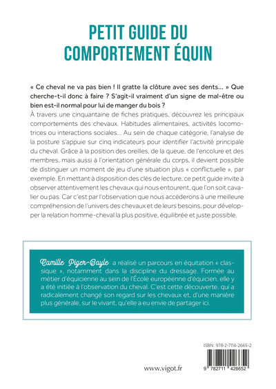Petit guide du comportement équin