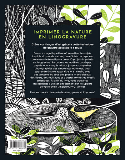 Imprimer la nature en linogravure