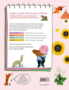 Le jardin aux crayons de couleur