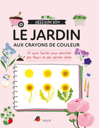Le jardin aux crayons de couleur