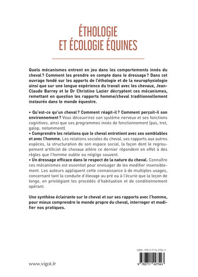 Ethologie et écologie équines